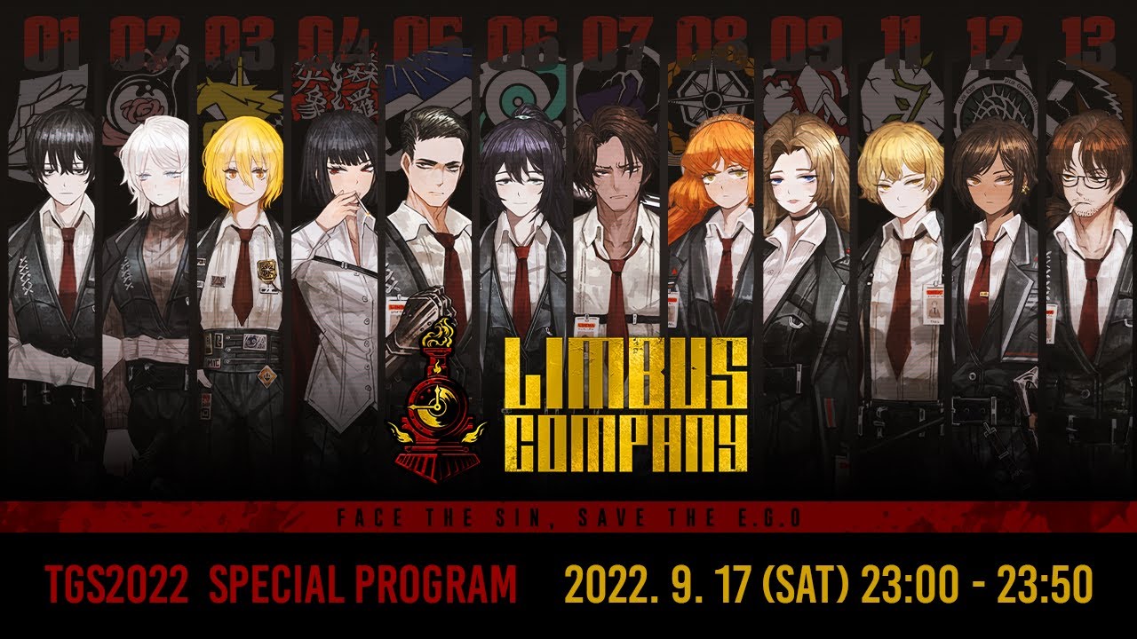 Limbus Company リンバスカンパニー 2022 TGS 直筆サイン Limbus Company Showcases Detailed Gameplay and Demo Play Videos at